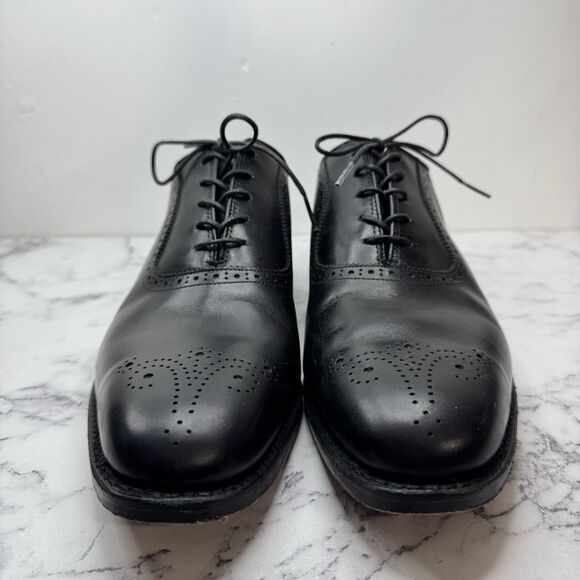 Allen Edmonds Black Cornwallis Oxford Dress Shoes 10.5 - Picture 3 of 9